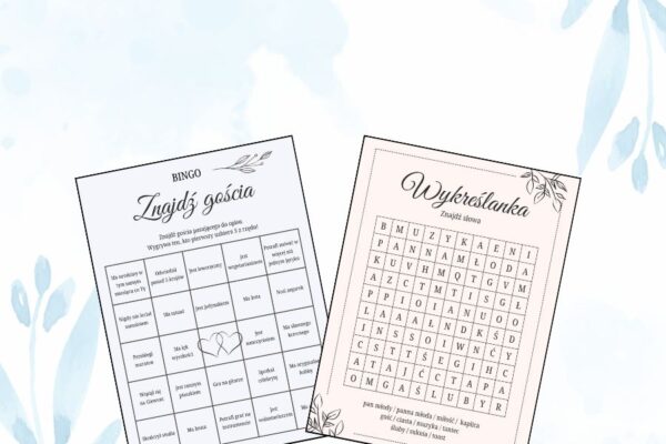 Gry Weselne Do Druku 10 Gier PDF 11-20 natychmiastowe pobieranie gry ślubne dla gości, gry i zabawy na weselu, gry weselne pytania, gry i zabawy weselne, zabawy weselne z klasą, zabawy na wesele śmieszne, zabawy weselne integracyjne, weselne bingo, weselne atrakcje, weselne bingo pdf, weselne dodatki, weselne gadżety, weselne gry i zabawy,