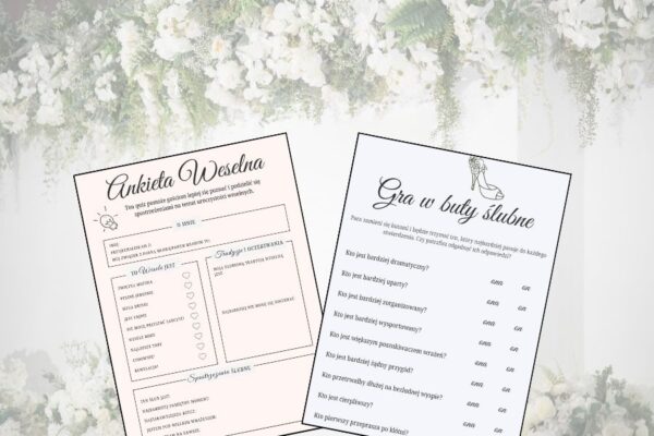 1-10 Gry Weselne Do Druku 10 Gier natychmiastowe Pobieranie, gry i zabawy na weselu, gry weselne pytania, gry i zabawy weselne, zabawy weselne z klasą