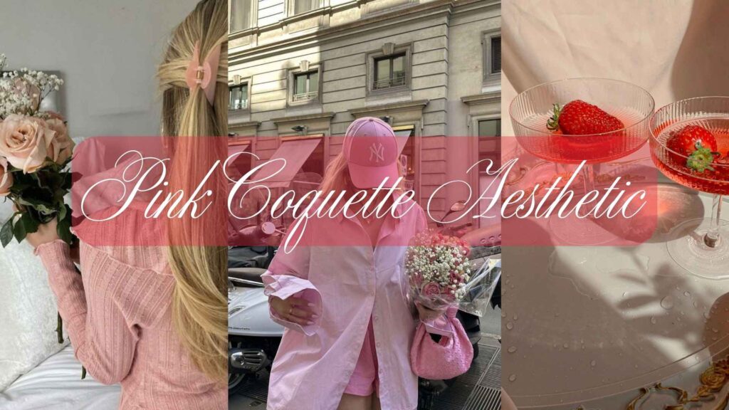 pink coquette aesthetic - estetyczne wideo i zdjęcia na social media