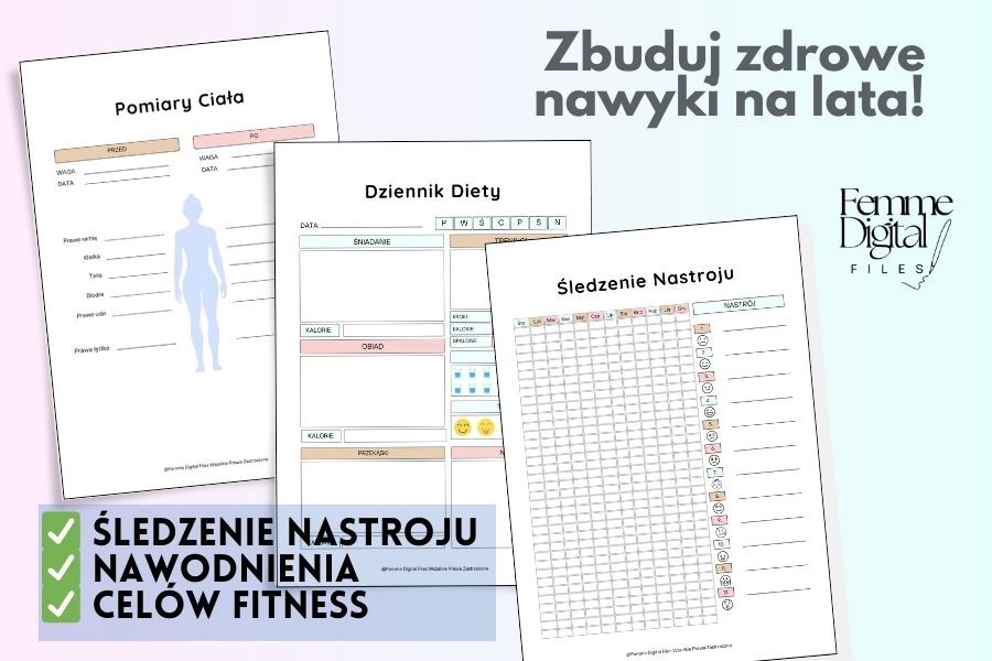 planer odchudzania pdf, planer odchudzania do druku, planer do odchudzania, plan odchudzania do wydrukowania,