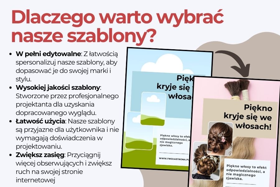 social media szablon, social media szablony, szablony social media, szablony Canva Pinterest